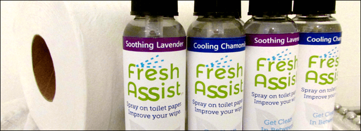Fresh Assist: Get clean in between …