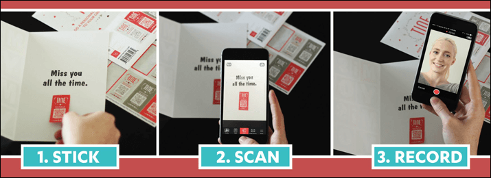 Create a personal video or audio holiday card.