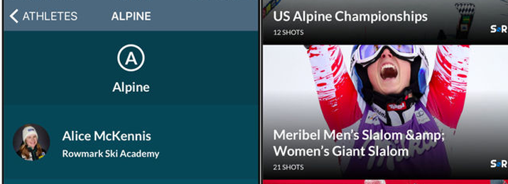 The United States Ski team iOS and Android Mobile Apps