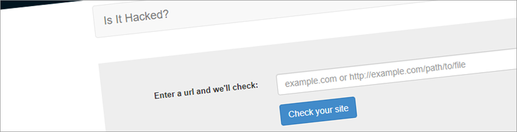 Has one of your sites been hacked?