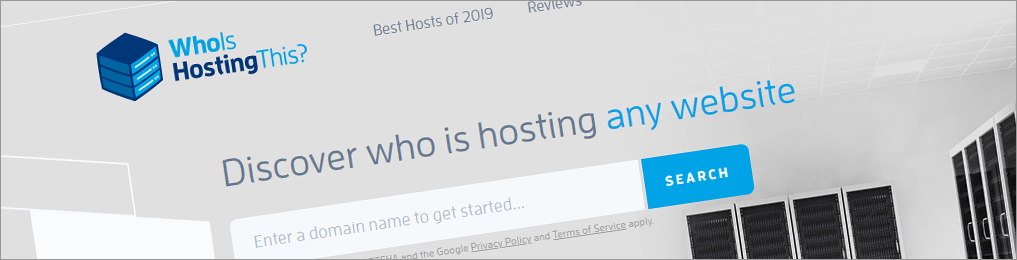 Who is hosting John Doe’s website?